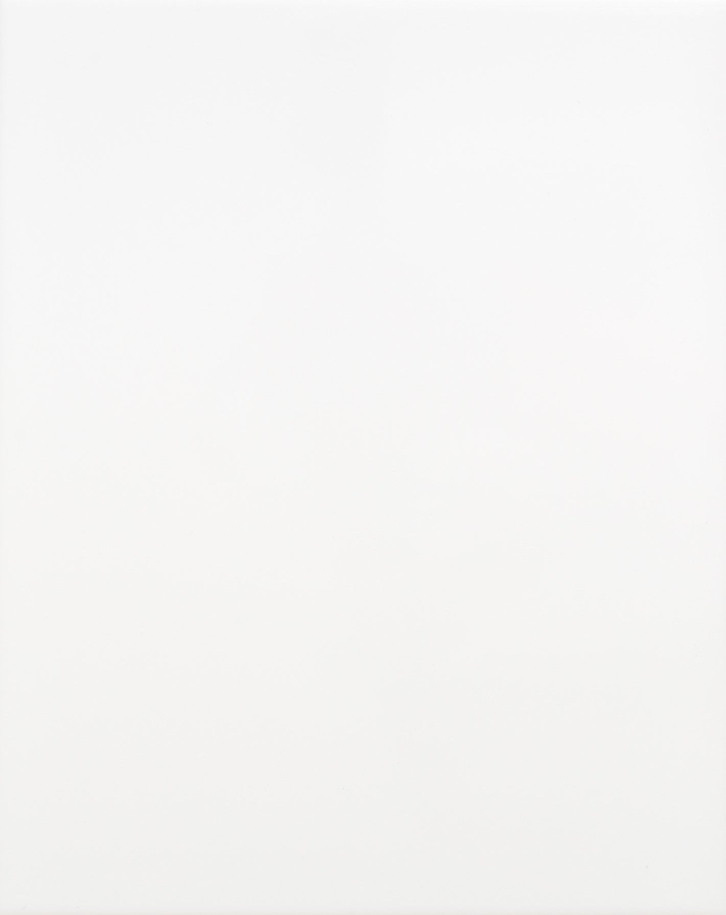 Centura Kale 8X10 inch Glossy Ceramic Wall Tile | Colour: White ( 20 PC