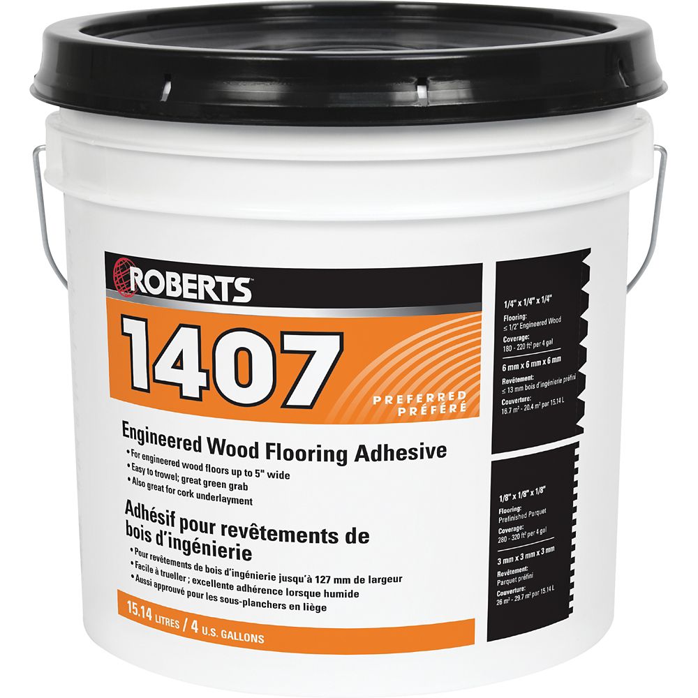 1407 15l Acrylic Urethane Adhesive For Engineered Wood Floors
